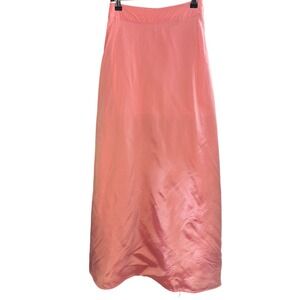 Vintage Georgette Maxi Skirt Balletcore Coquette Old Hollywood Barbiecore Y2K